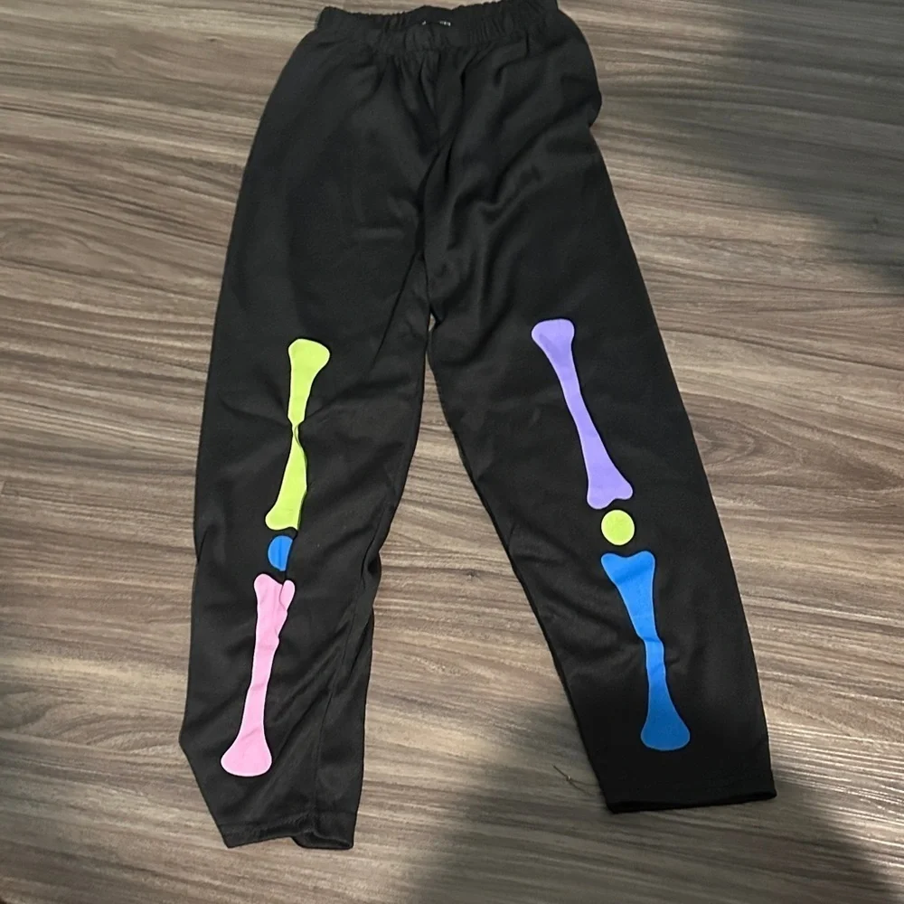 Colorful Skeleton Kids Costume